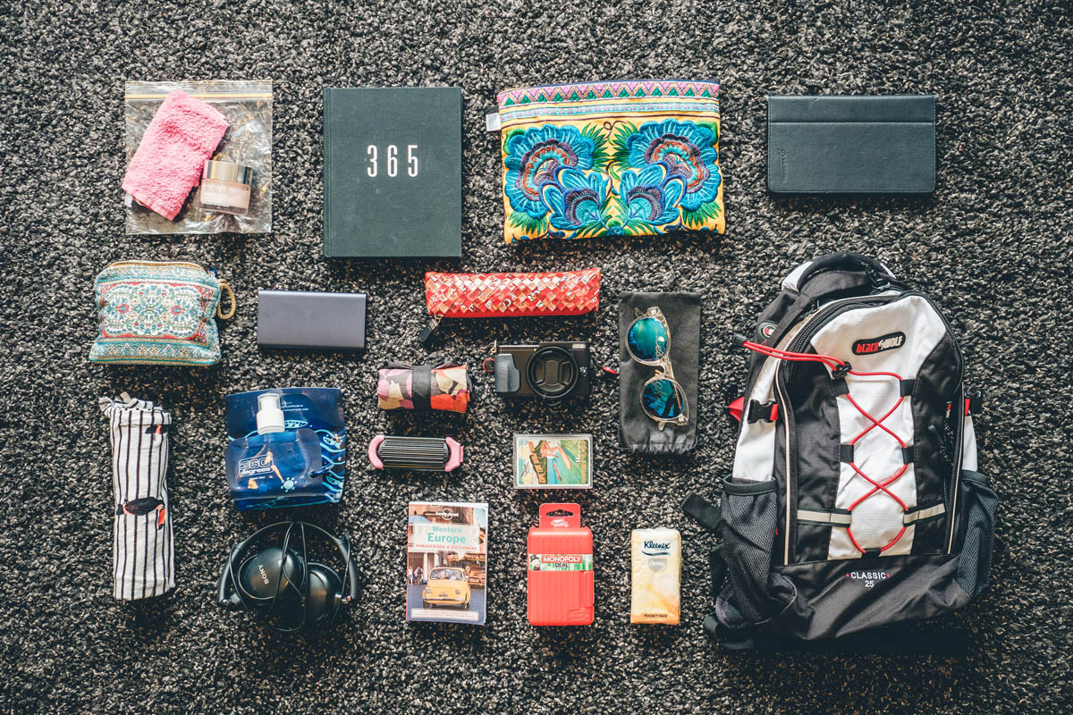 Annas travel daypack packing list Annas travel daypack packing list