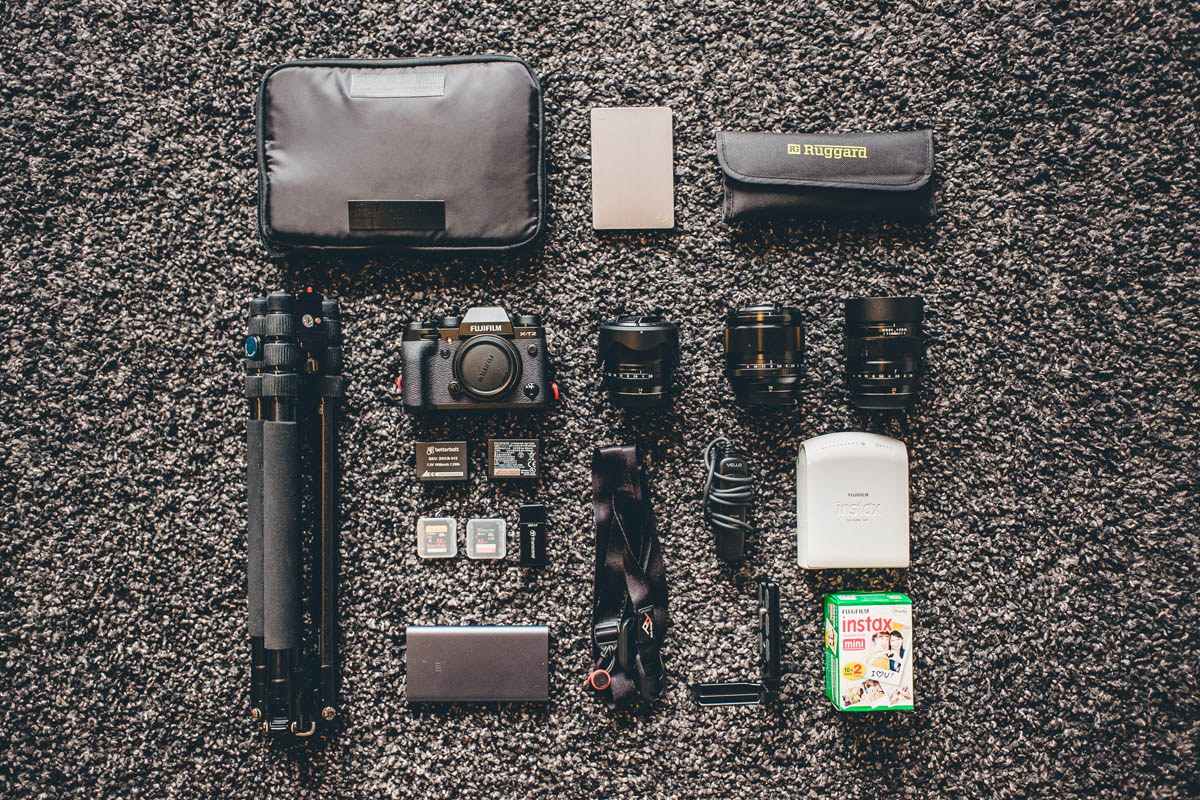 Tims photography gear packing list Tims photography gear packing list
