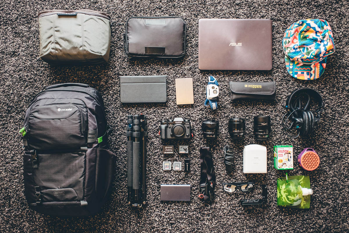 Tims tech gear packing list