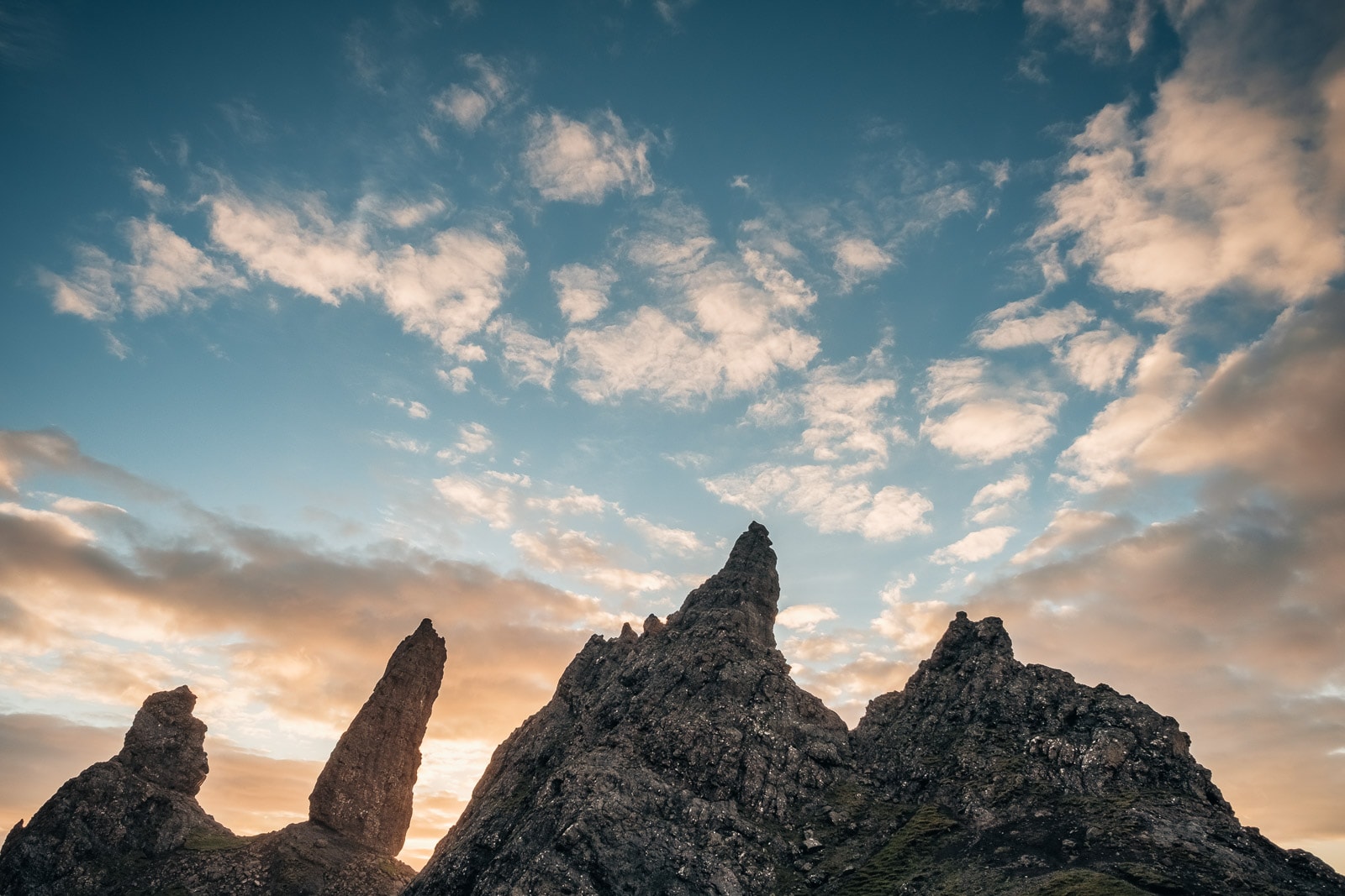 Isle of Skye Old Man of Storr Silhouette