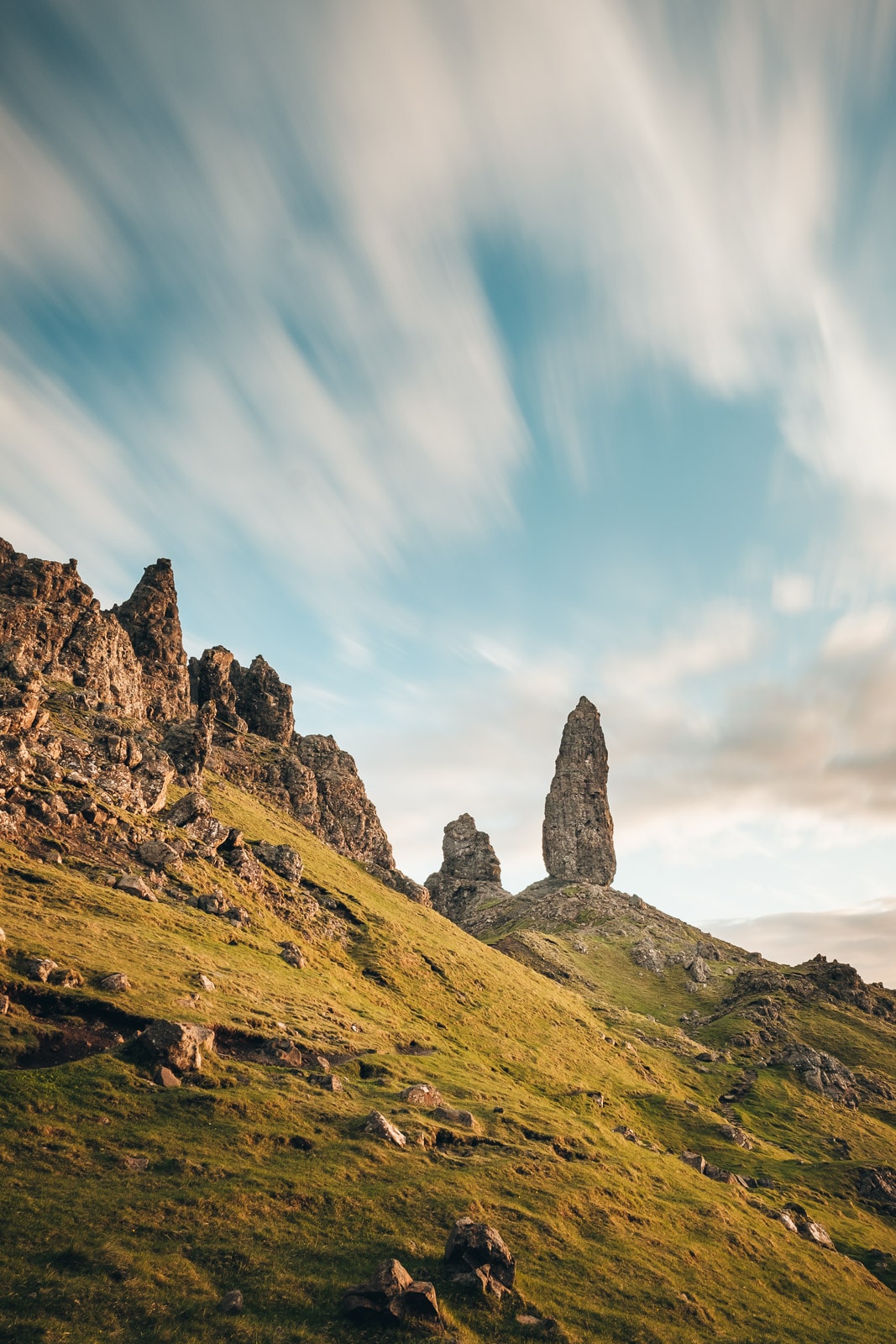 Isle of Skye Old Man of Storr Sunrise Long Exposure