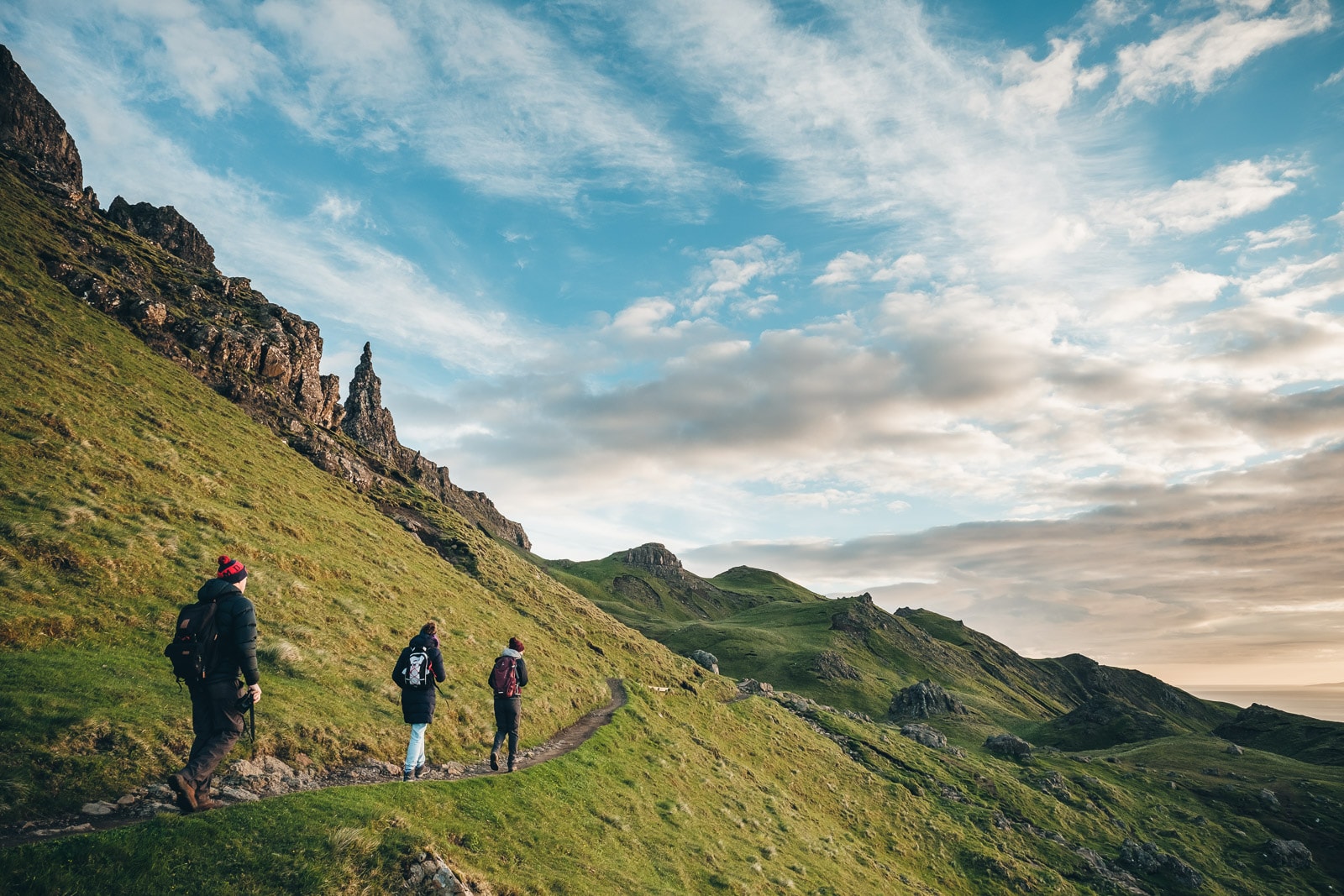 Isle of Skye Sunrise Hiking Old Man of Storr