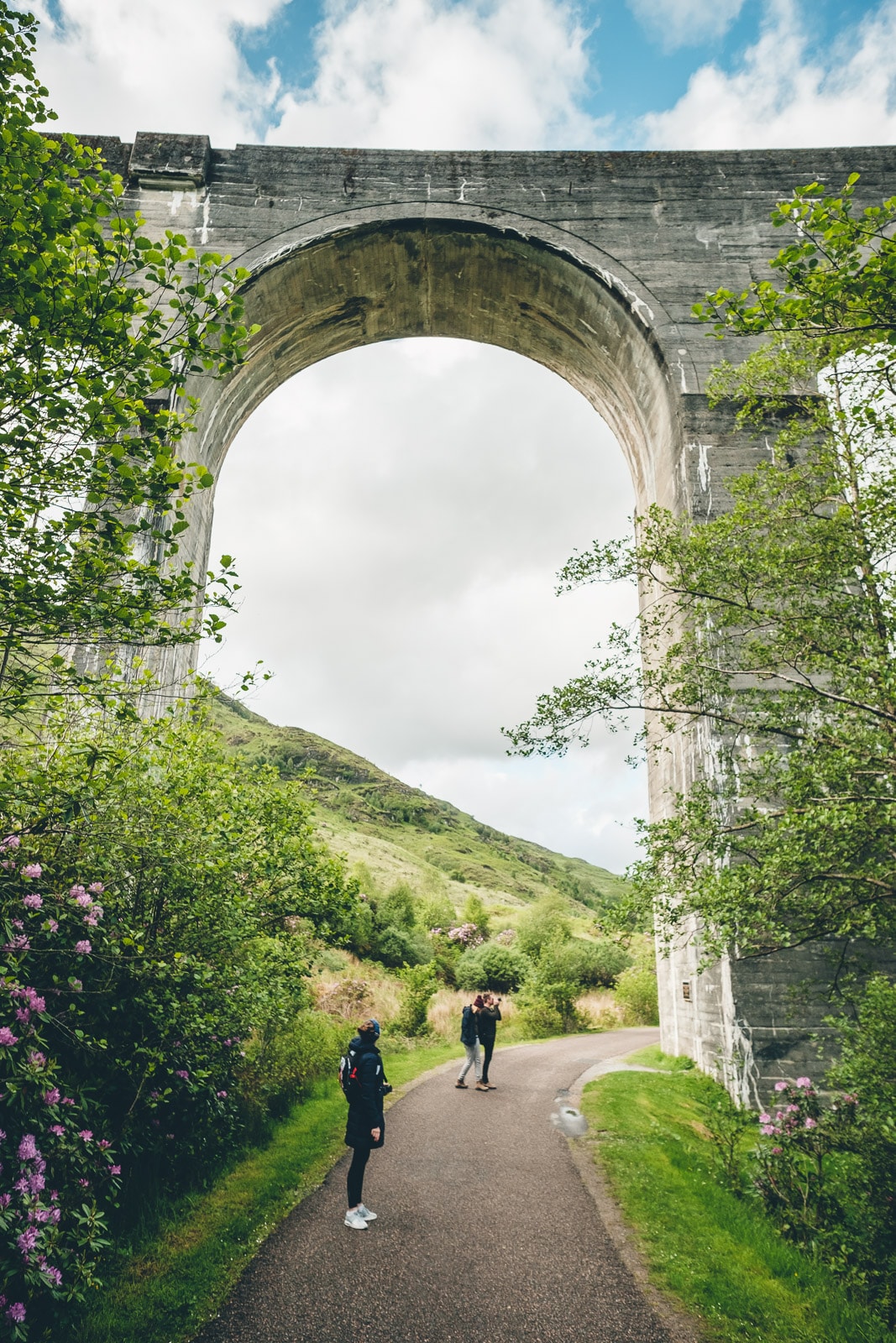 Scotland Fort William Anna Under Viaduct