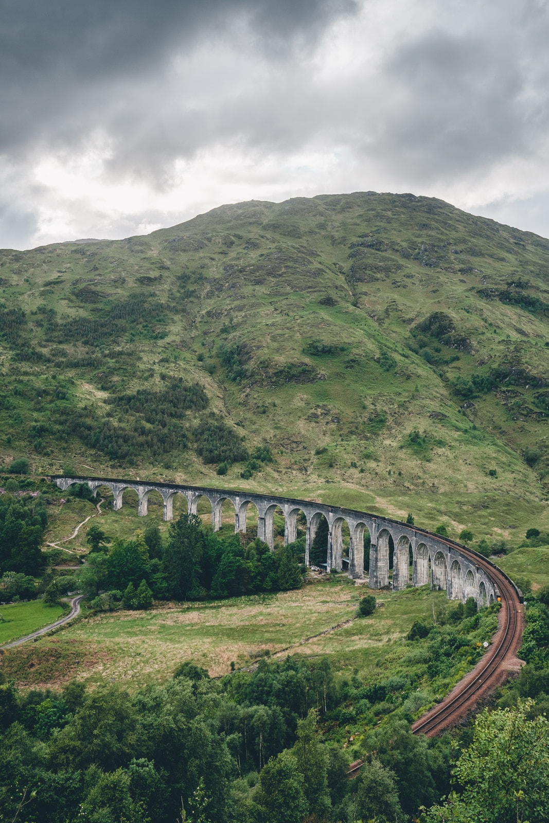 Scotland Fort William Glenfinnan Viaduct