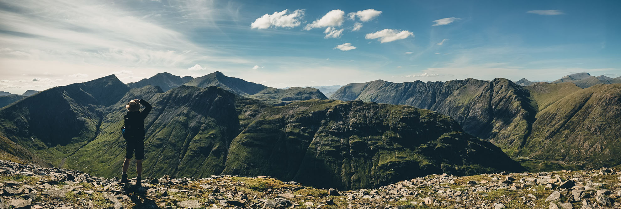 Scotland Hiking Glencoe Stu Panorama