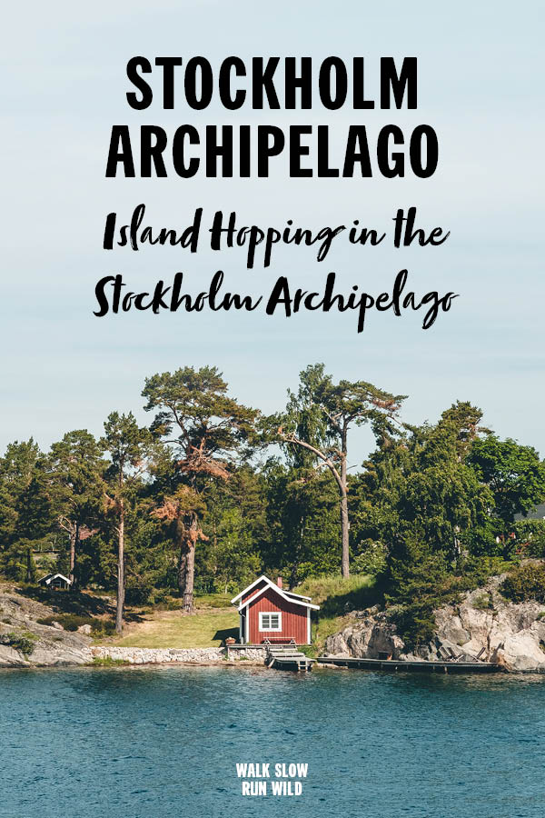 Island Hopping in the Stockholm Archipelago Cottage