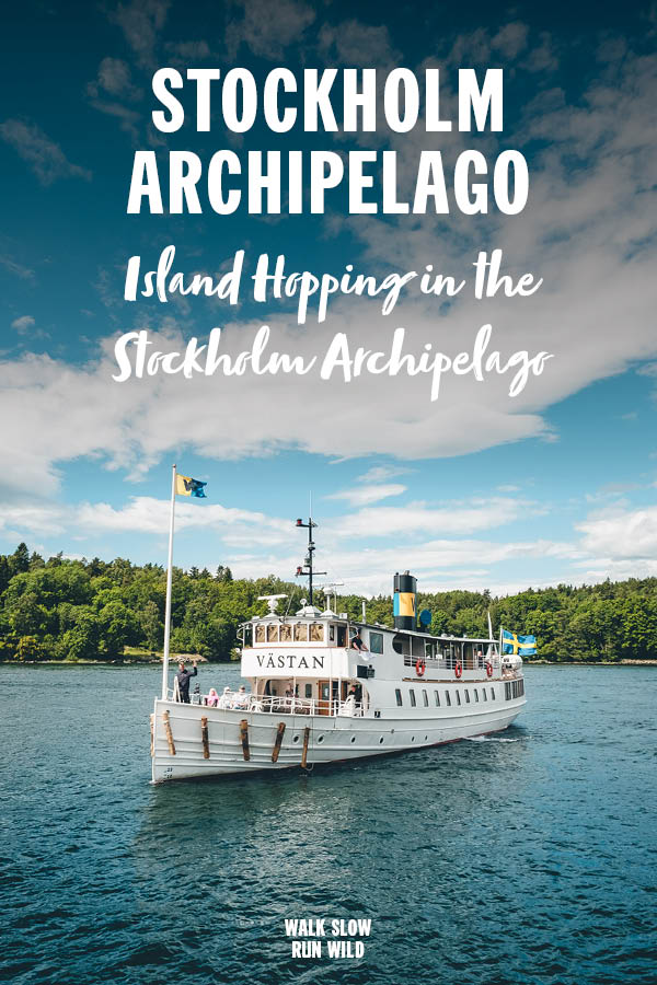 Island Hopping in the Stockholm Archipelago