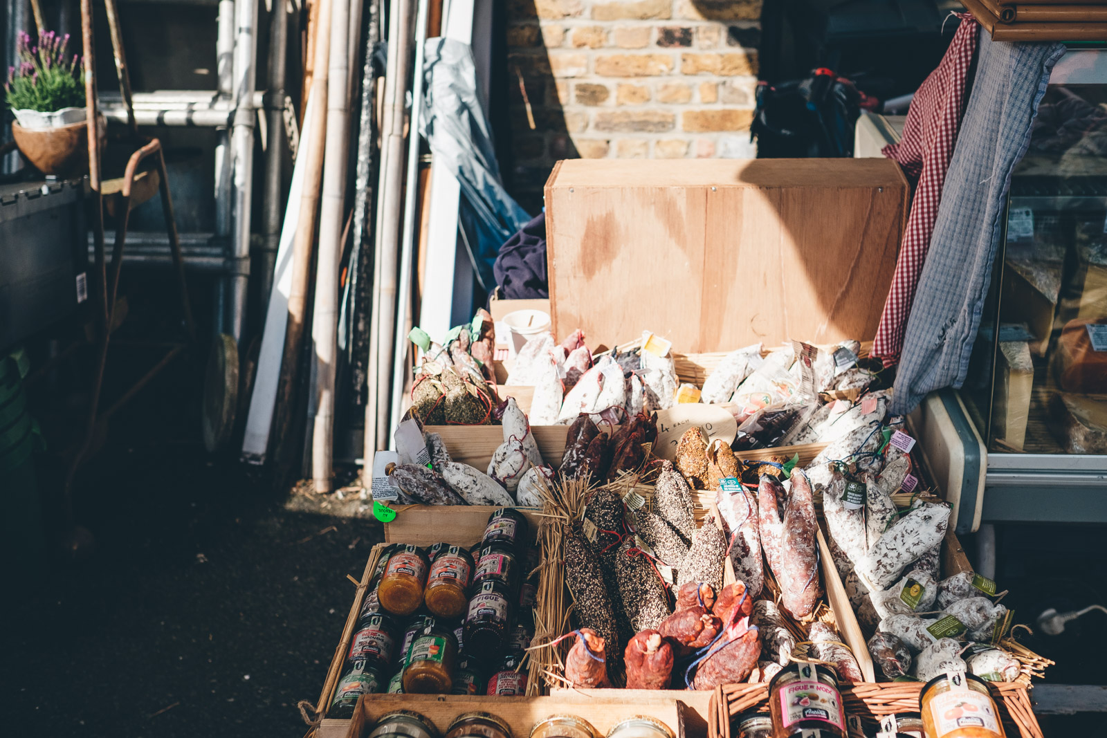 Columbia Road Flower Market London Deli Foods