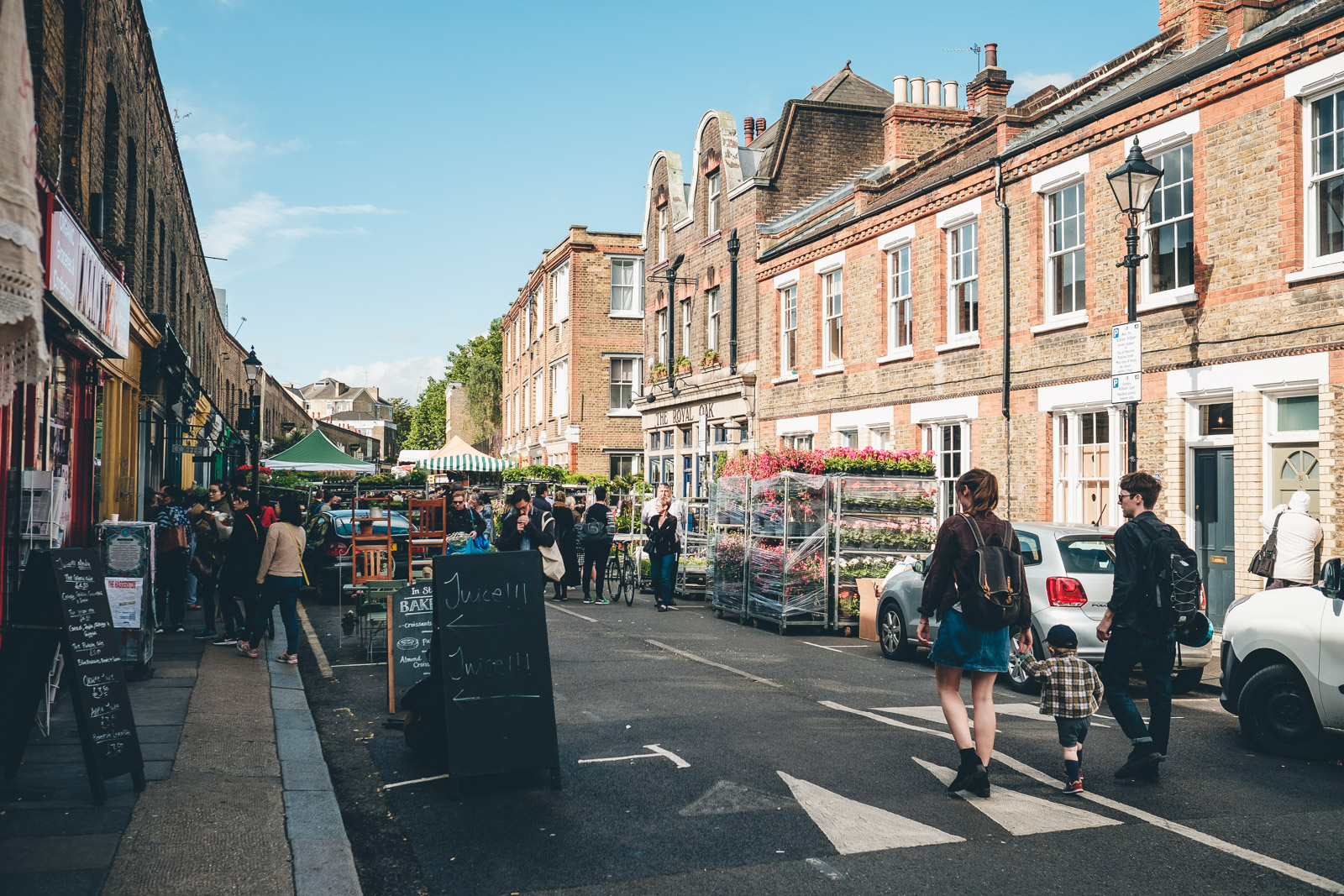 Columbia Road Flower Market London Early Start