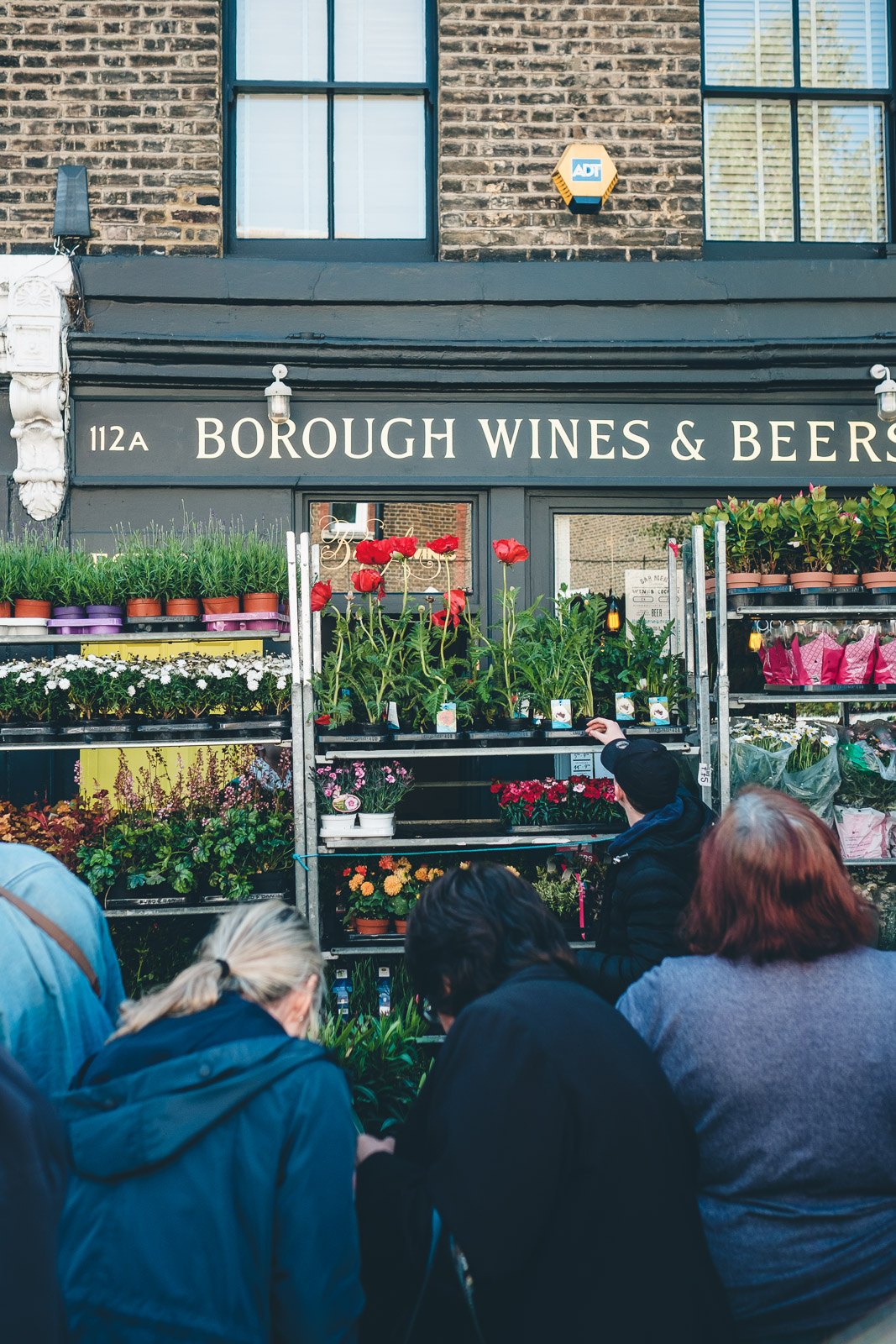Columbia Road Flower Market London Inspecting Flowers