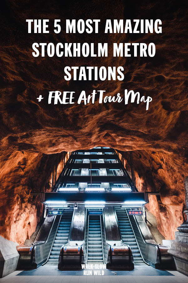 The 5 Most Amazing Stockholm Metro Stations Subway Art Tour Map2 The 5 Most Amazing Stockholm Metro Stations Subway Art Tour Map2